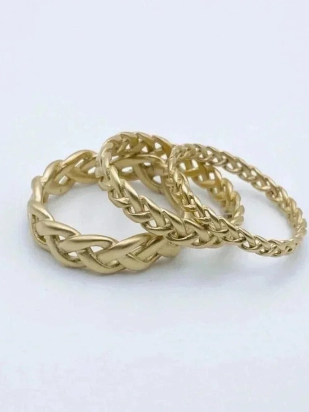 SET Of 3 Chain Rings